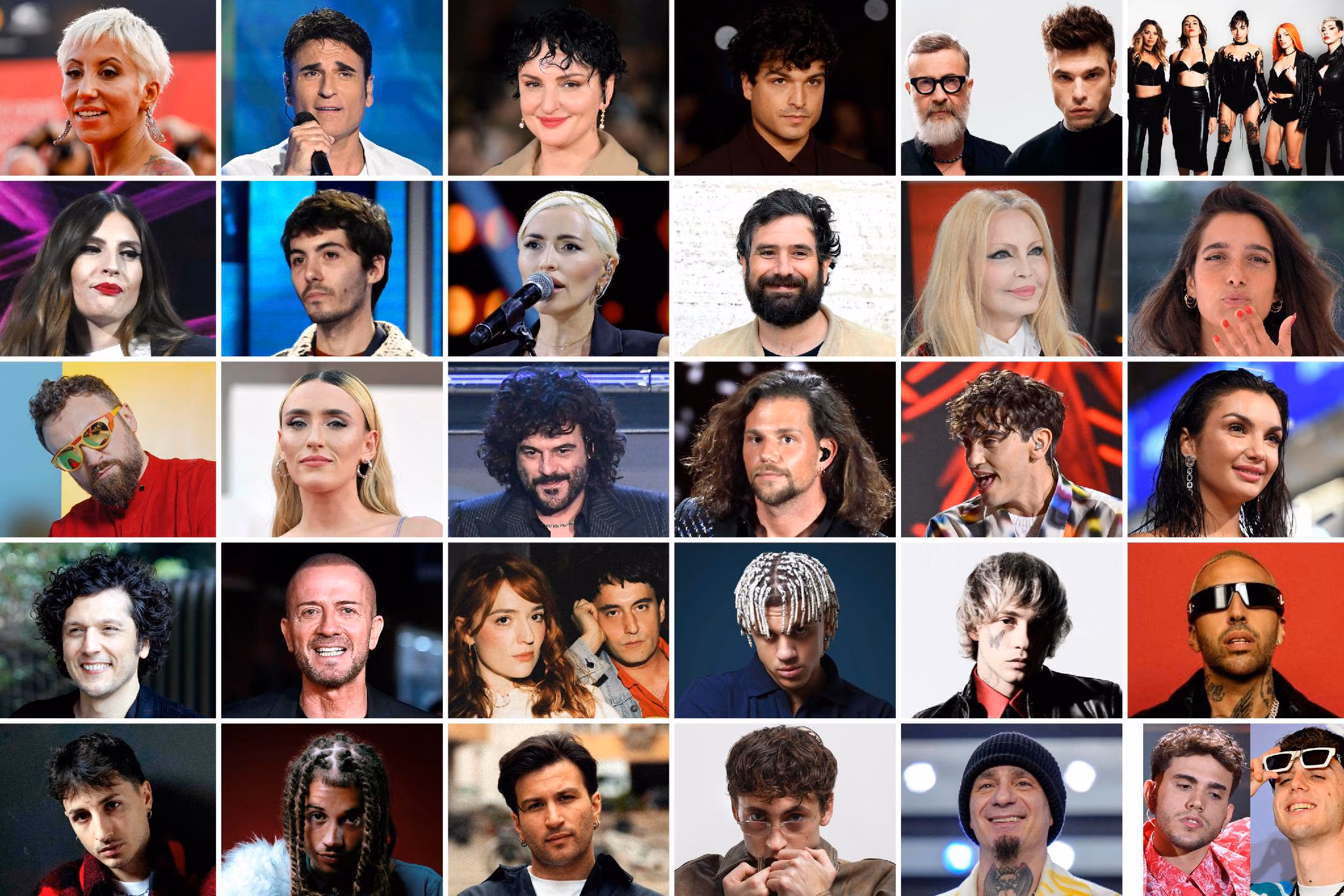 I Big del Festival di Sanremo 2026